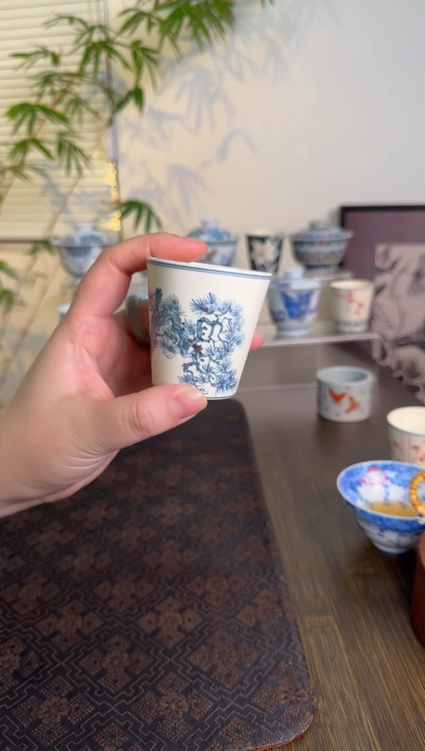 【闪购商品】景德镇手绘茶杯茶杯