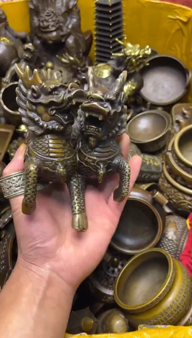 精美铜器，点击下单