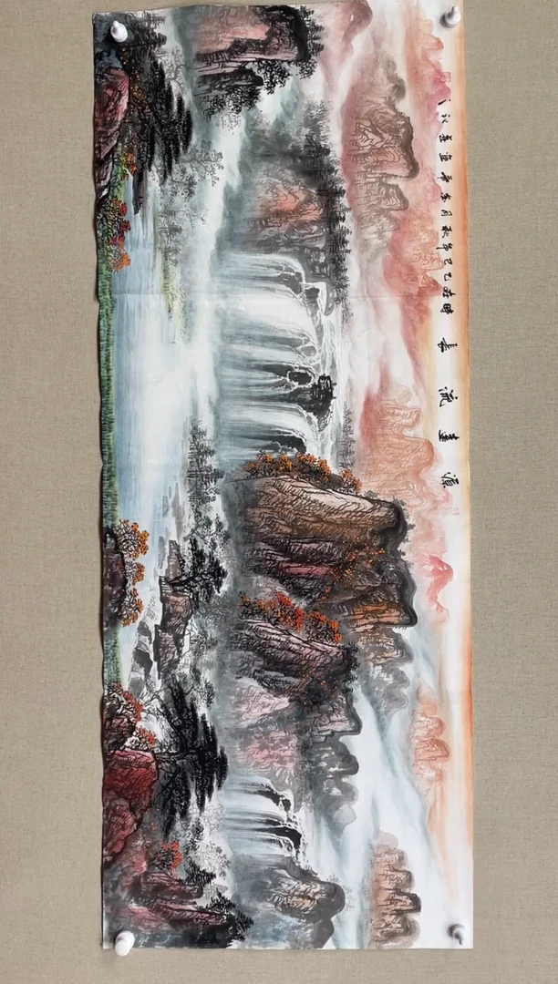 国画180*68 李金华李金华李金华李金华李金华