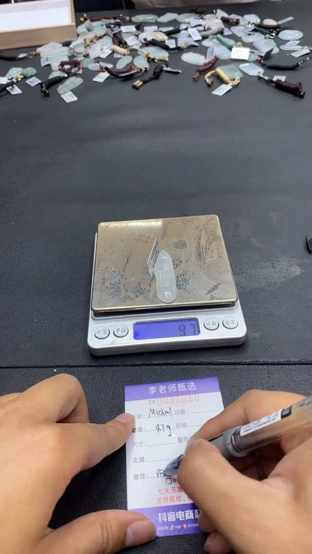 【闪购商品】翡翠颈饰未镶嵌/1071/一件