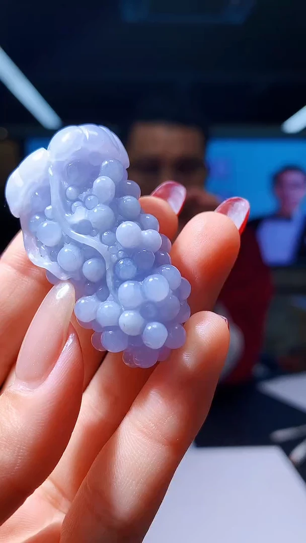 【闪购商品】定制翡翠未镶嵌1084hm-毛货挂件16