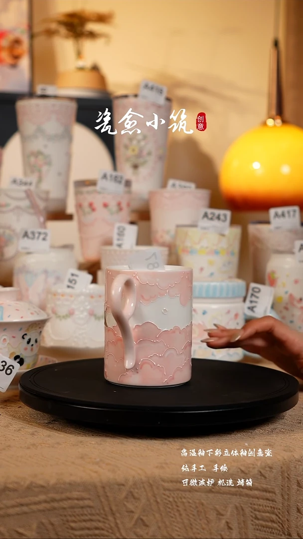 景德镇高温釉下彩创意瓷