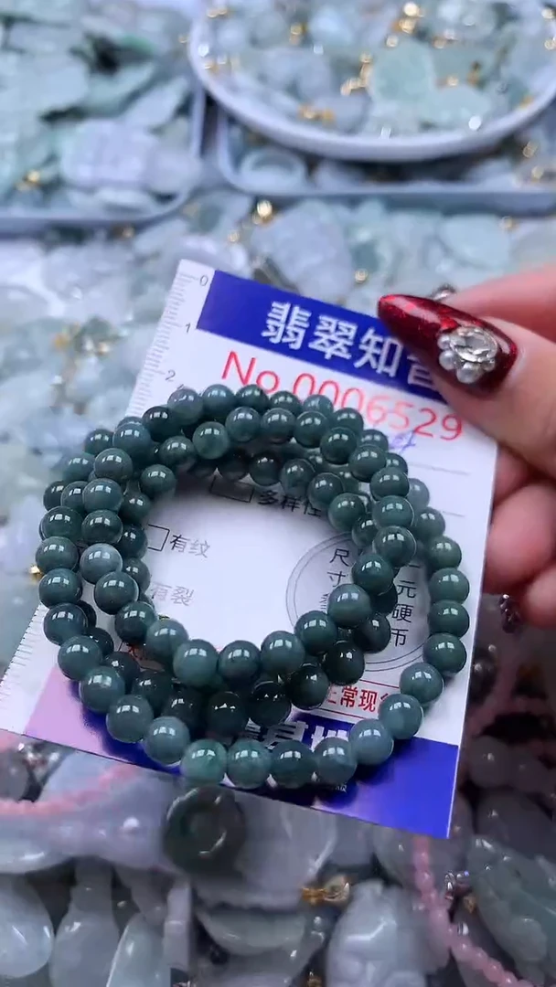 吊坠(不含链)未镶嵌翡翠6529