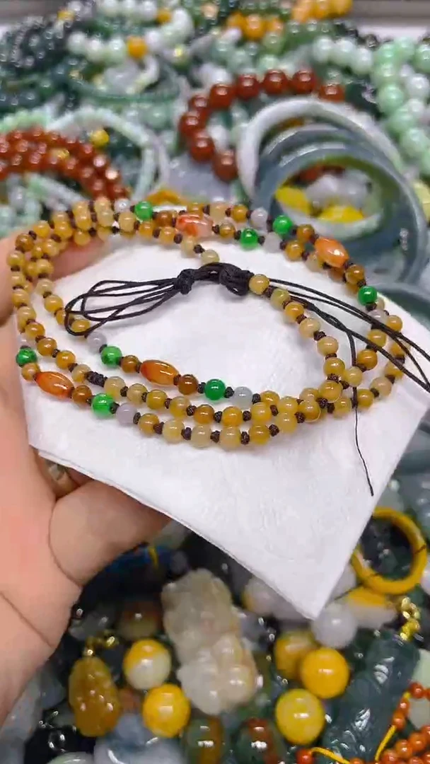 颈饰未镶嵌翡翠3mm