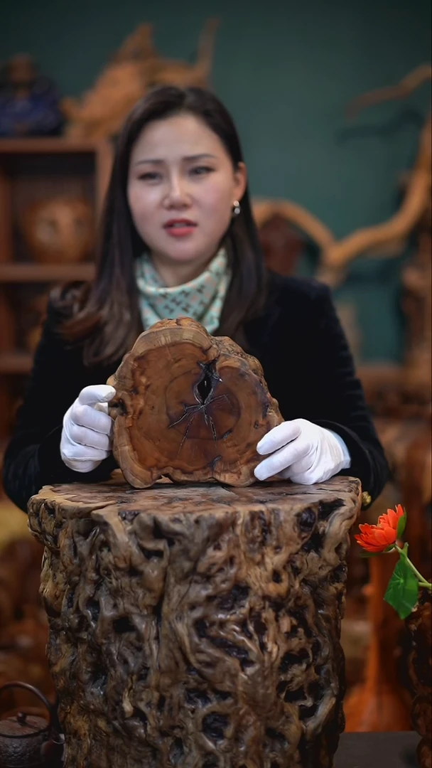 【闪购商品】枣木雷击枣木底座