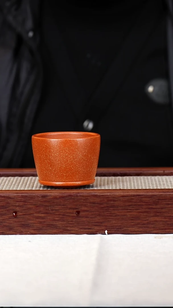 茶杯紫砂宜兴紫砂杯130CC     055