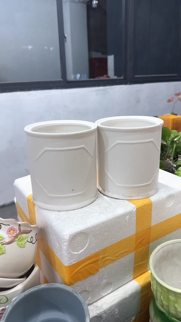 高温陶瓷花盆+E536