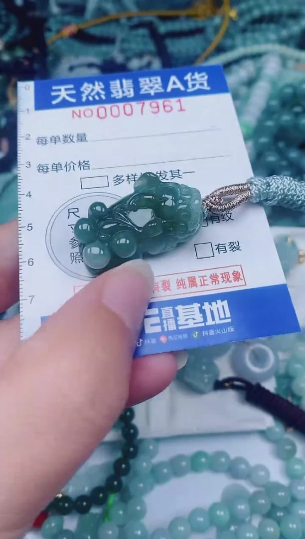 颈饰未镶嵌翡翠00007961