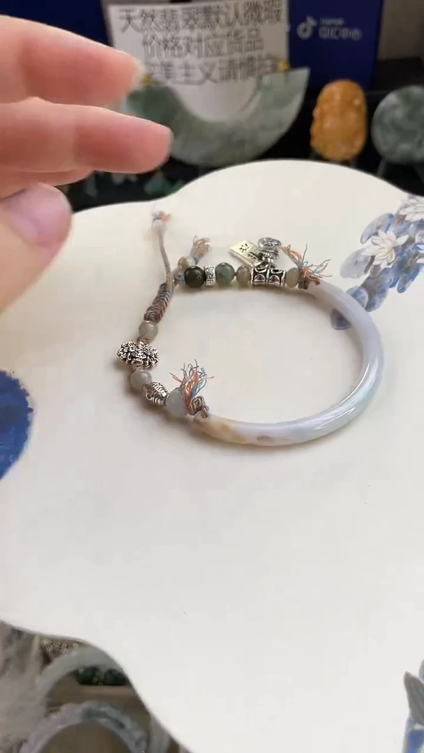 未镶嵌手链翡翠手工定制默认微瑕主播介绍为准
