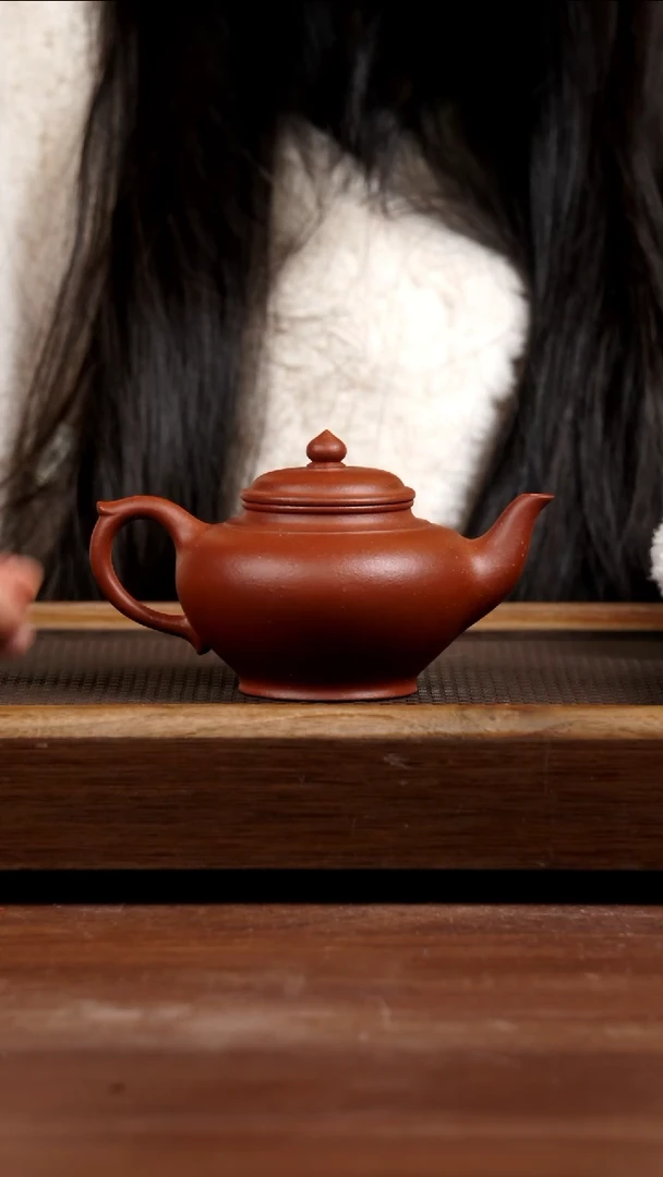 【闪购商品】紫砂茶壶红降笑樱260CC