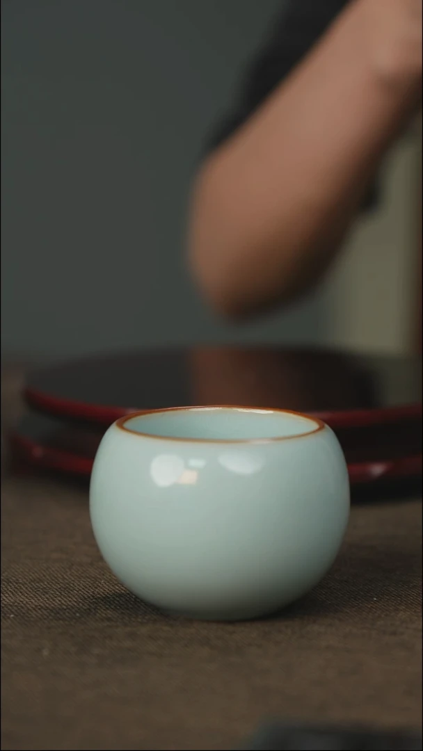 全品 小禅定杯 带底款