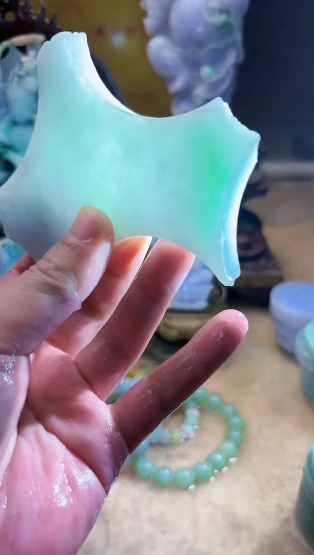 未镶嵌挂件翡翠A货张麦8405