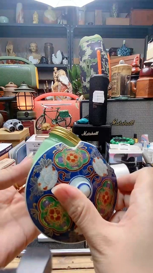 瓷片摆件茶文化 工艺美术
