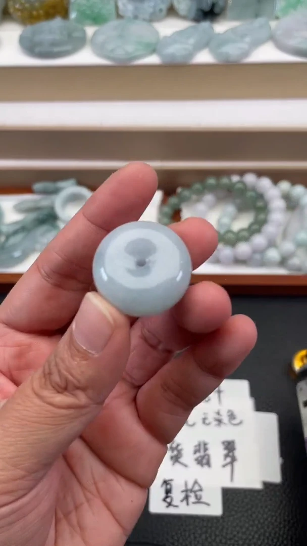 颈饰未镶嵌翡翠天然缅甸翡翠A货369