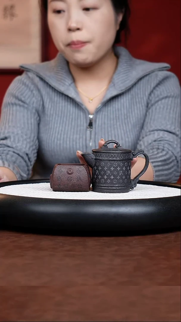 茶壶紫砂宜兴紫砂茶壶茶杯茶宠