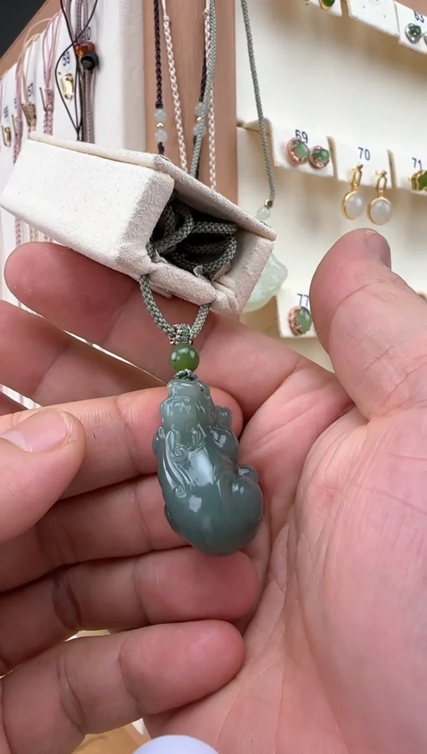 【闪购商品】和田玉颈饰未镶嵌小貔貅戒指