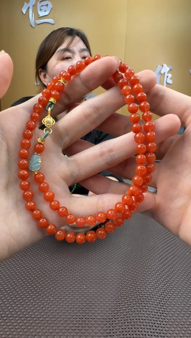 【闪购商品】玛瑙/玉髓项链未镶嵌5-6多样性，发一