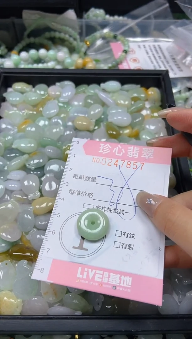 翡翠未镶嵌颈饰闪购0247857