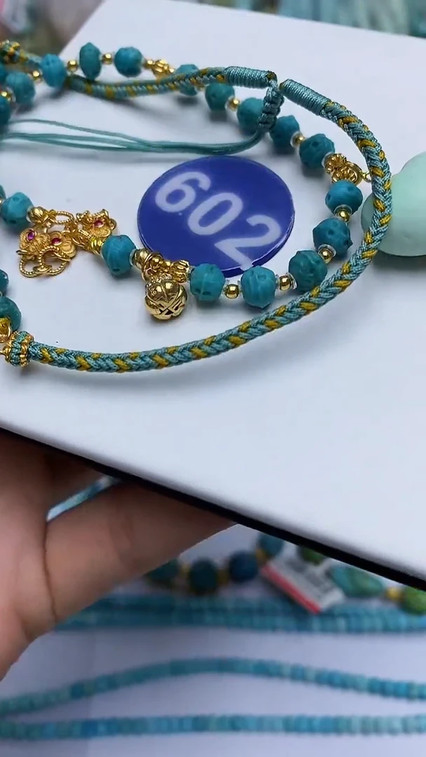 【闪购商品】绿松石项链银S925镶嵌602