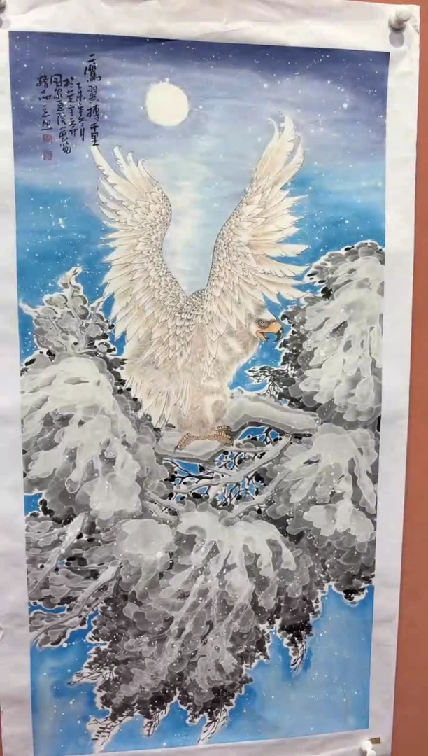 国画师立照老师国画作品