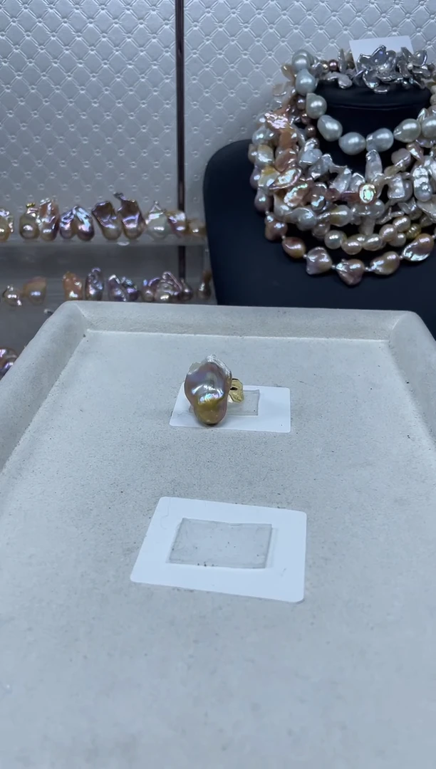 未镶嵌戒指淡水珍珠【纯恬珍珠】