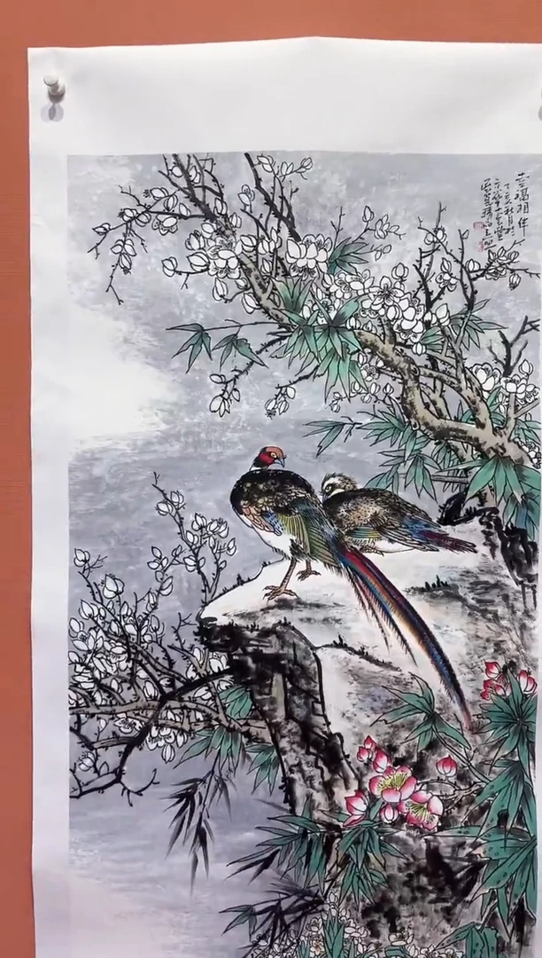 国画师立照老师国画作品