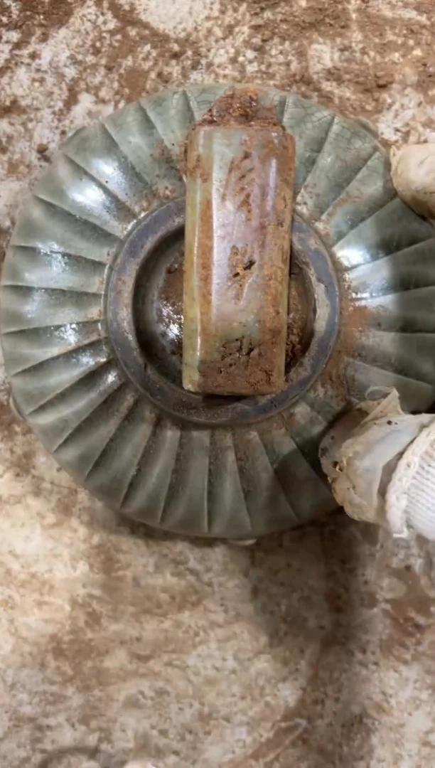 瓷片手工，手绘，陶瓷