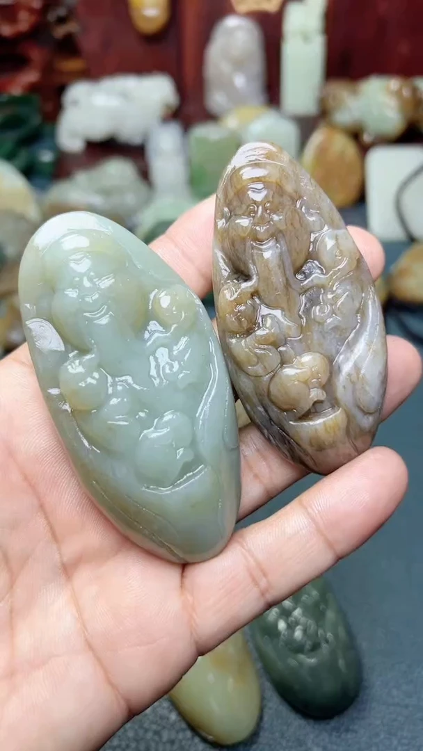 未镶嵌和田玉把件2