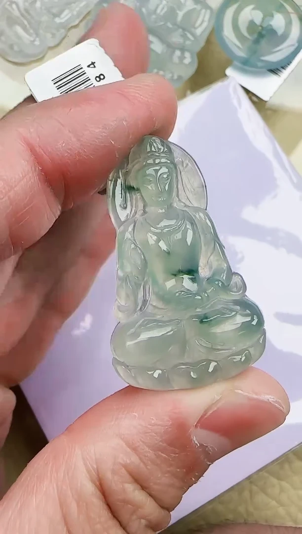 颈饰未镶嵌翡翠缅甸翡翠a货