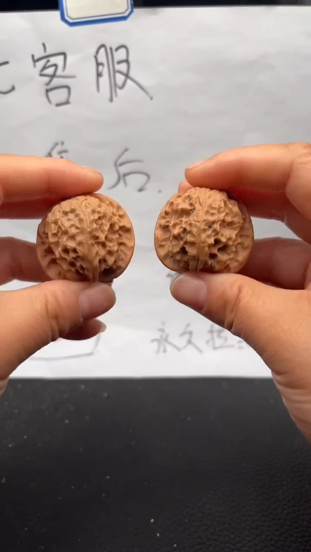 把件文玩核桃143白蛇骨