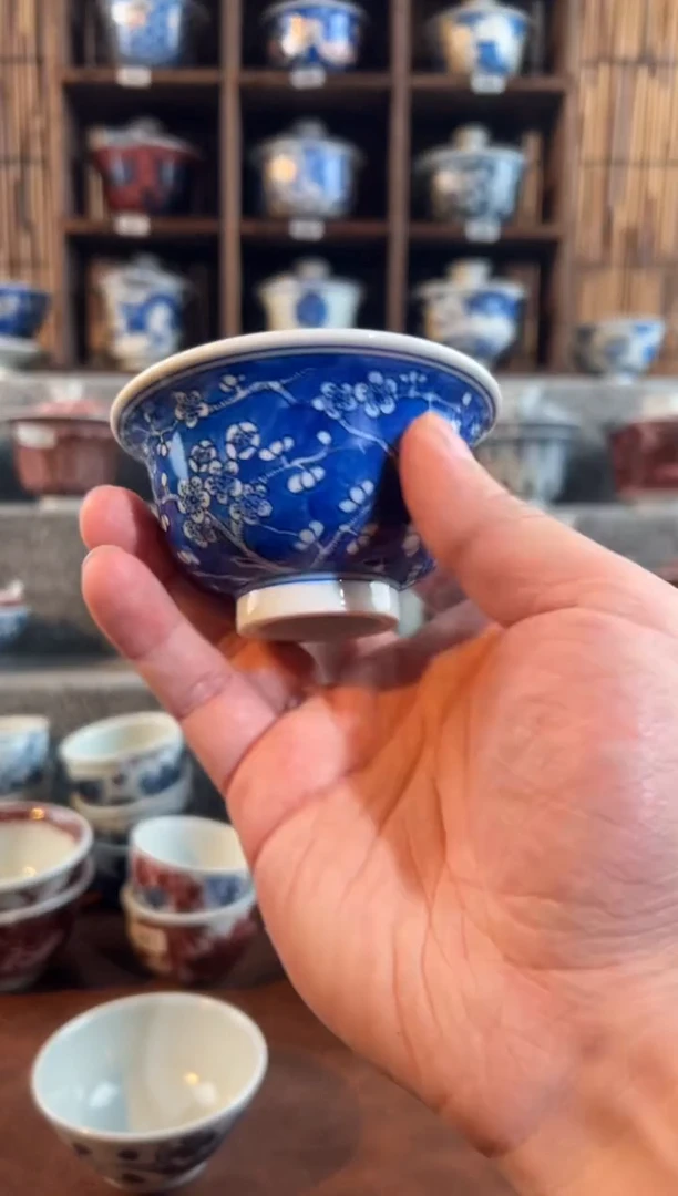 679天禄言瓷全手绘茶器