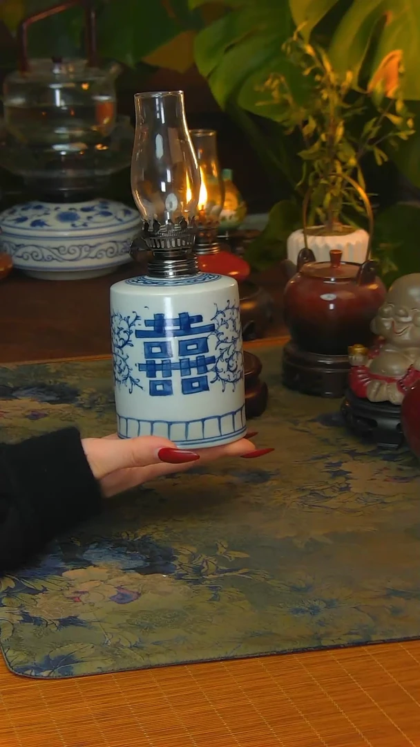 【闪购商品】景德镇陶瓷灯摆件