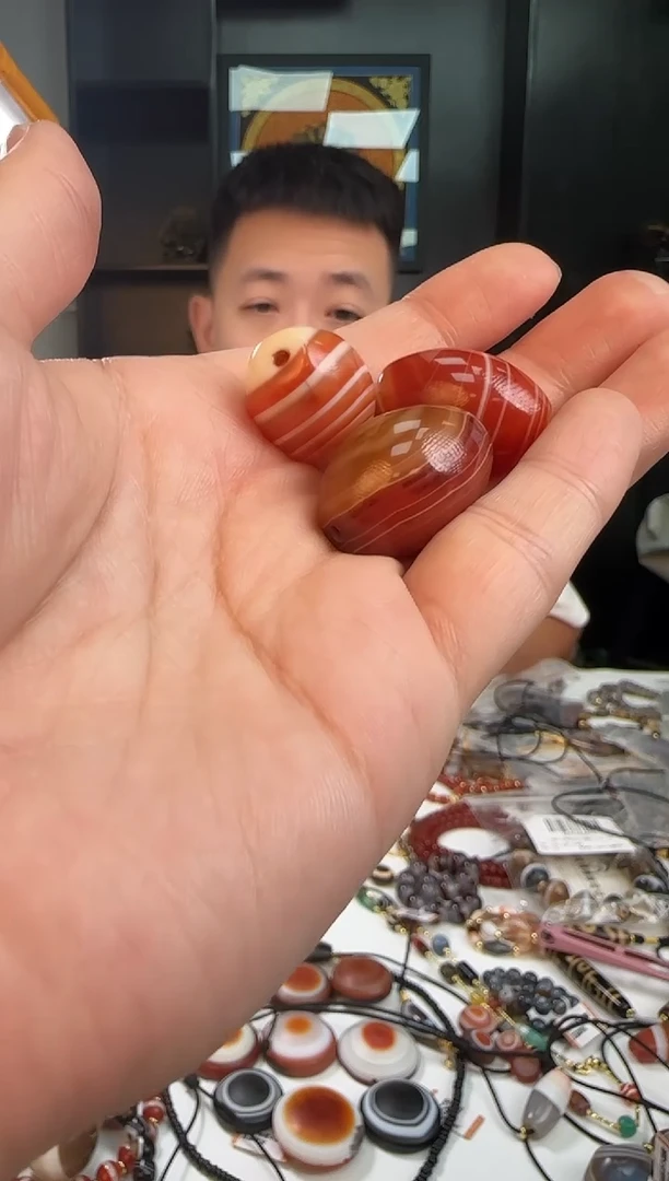 未镶嵌手链玛瑙/玉髓1123-17多样性发货发一个