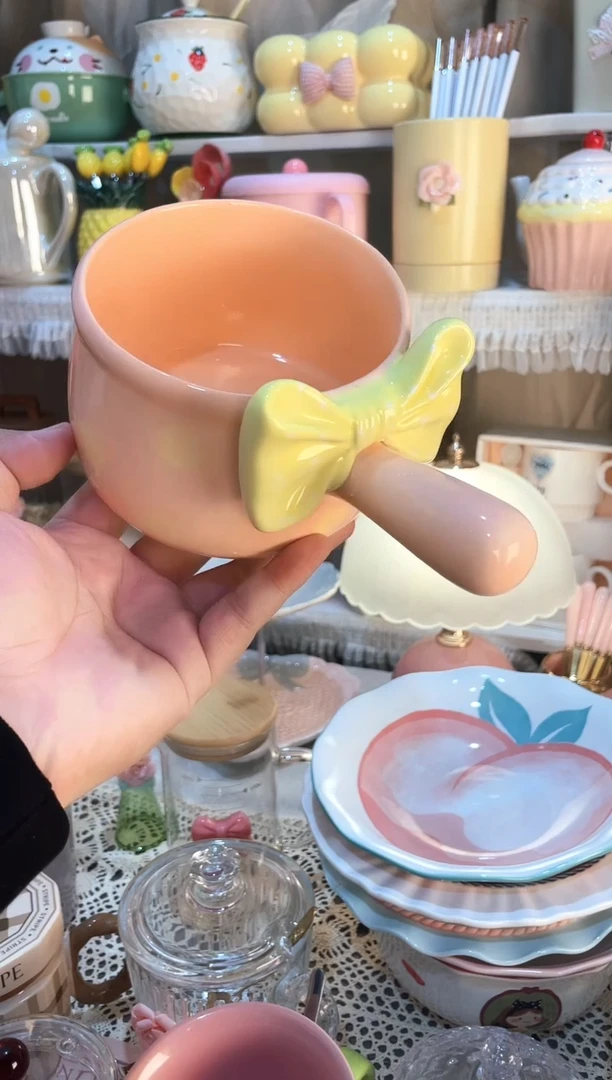 【闪购商品】瓷片手柄碗  品质好，发货快，放心拍