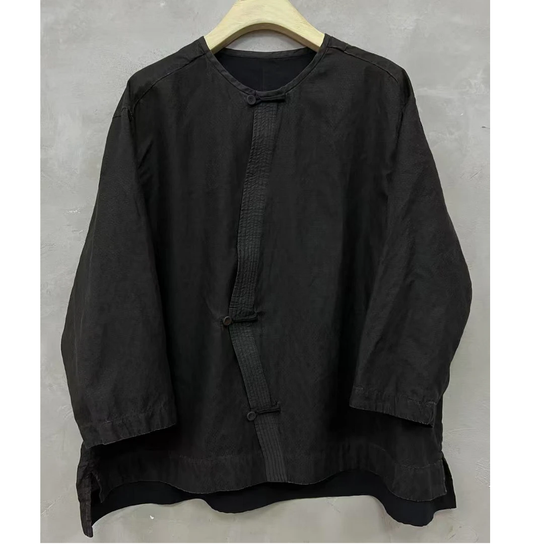 西子分享 3539 古蘭木 柞蚕丝 中式 秋季 【上衣】