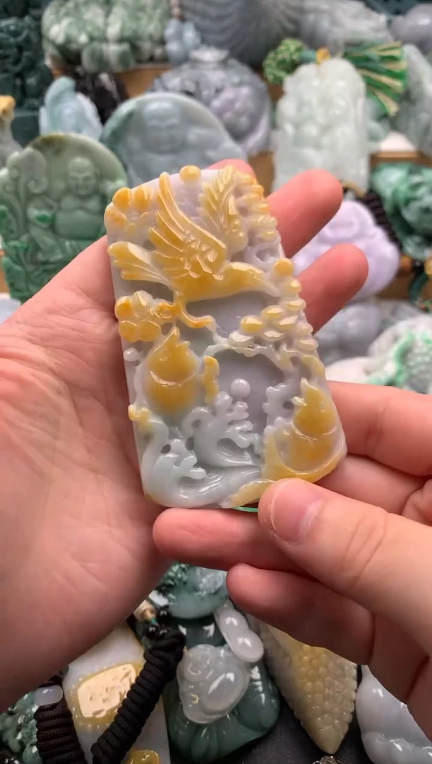 吊坠(不含链)未镶嵌翡翠1