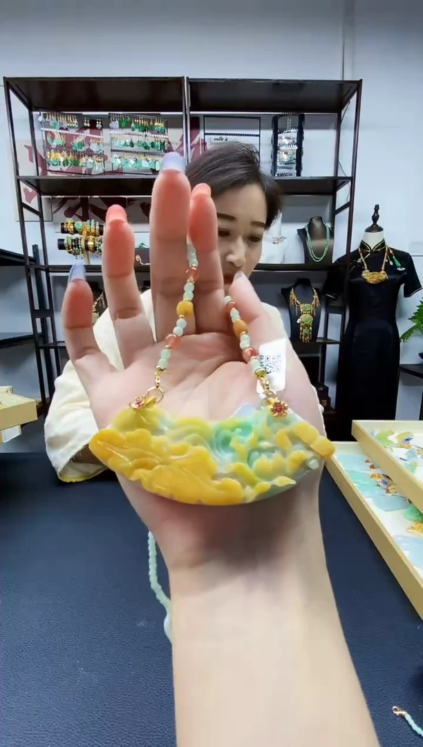 颈饰未镶嵌翡翠翡翠吊坠