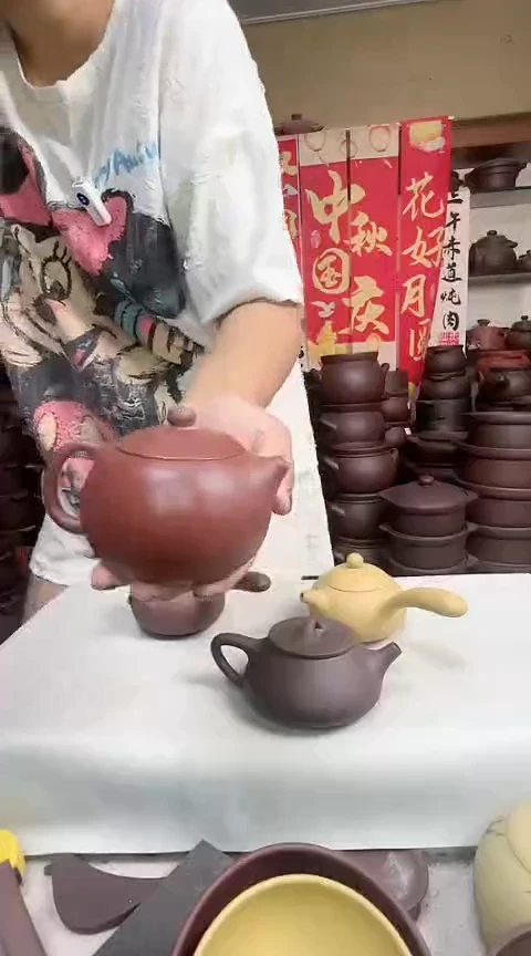 宜兴紫砂紫砂壶西施壶