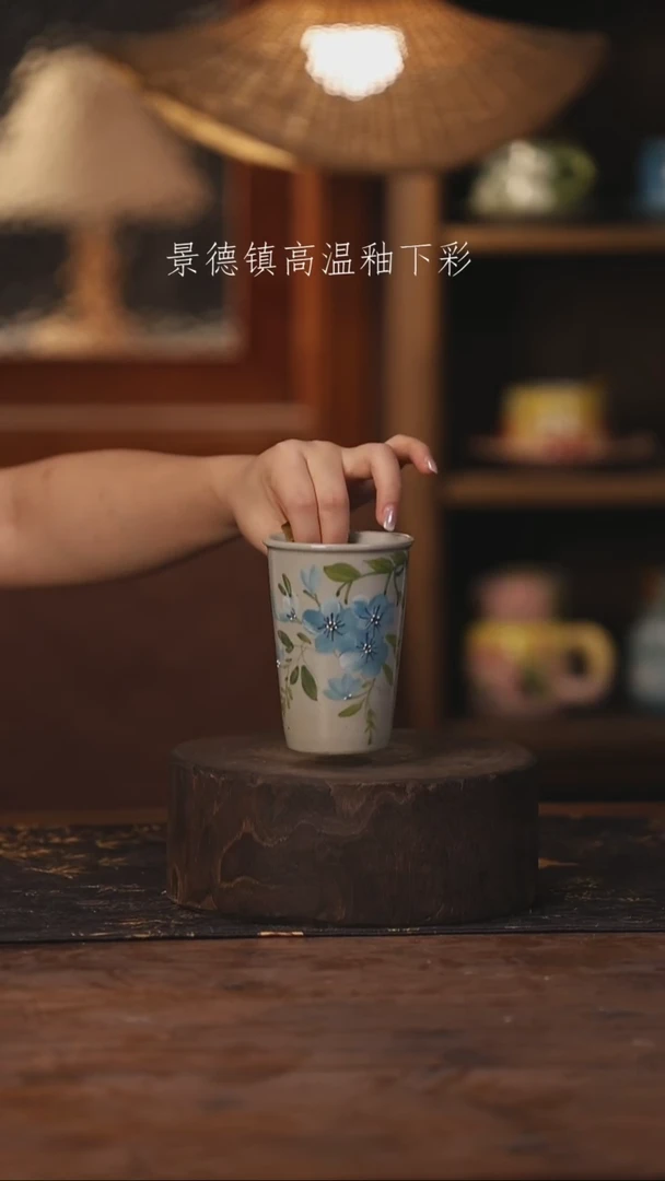 景德镇高温釉下手绘陶瓷031
