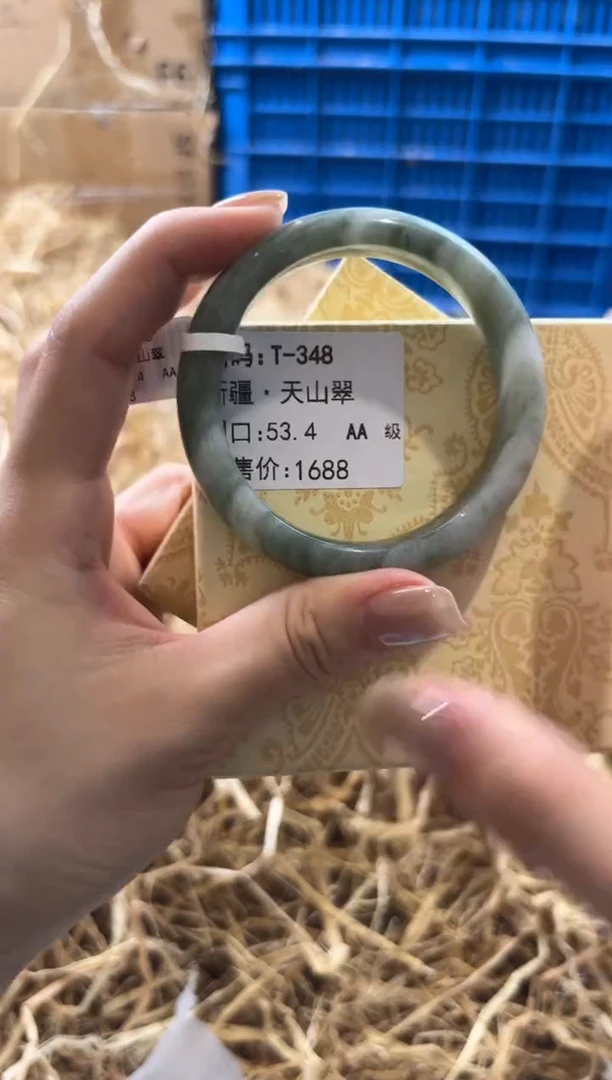 未镶嵌手镯石英质玉T-348
