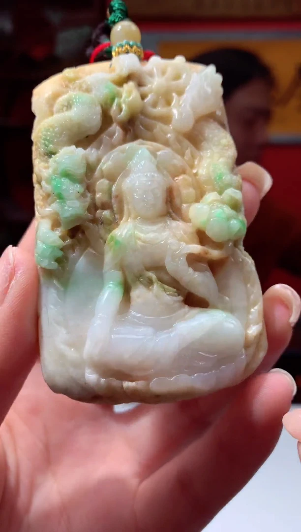 吊坠(不含链)未镶嵌翡翠天然翡翠A货19