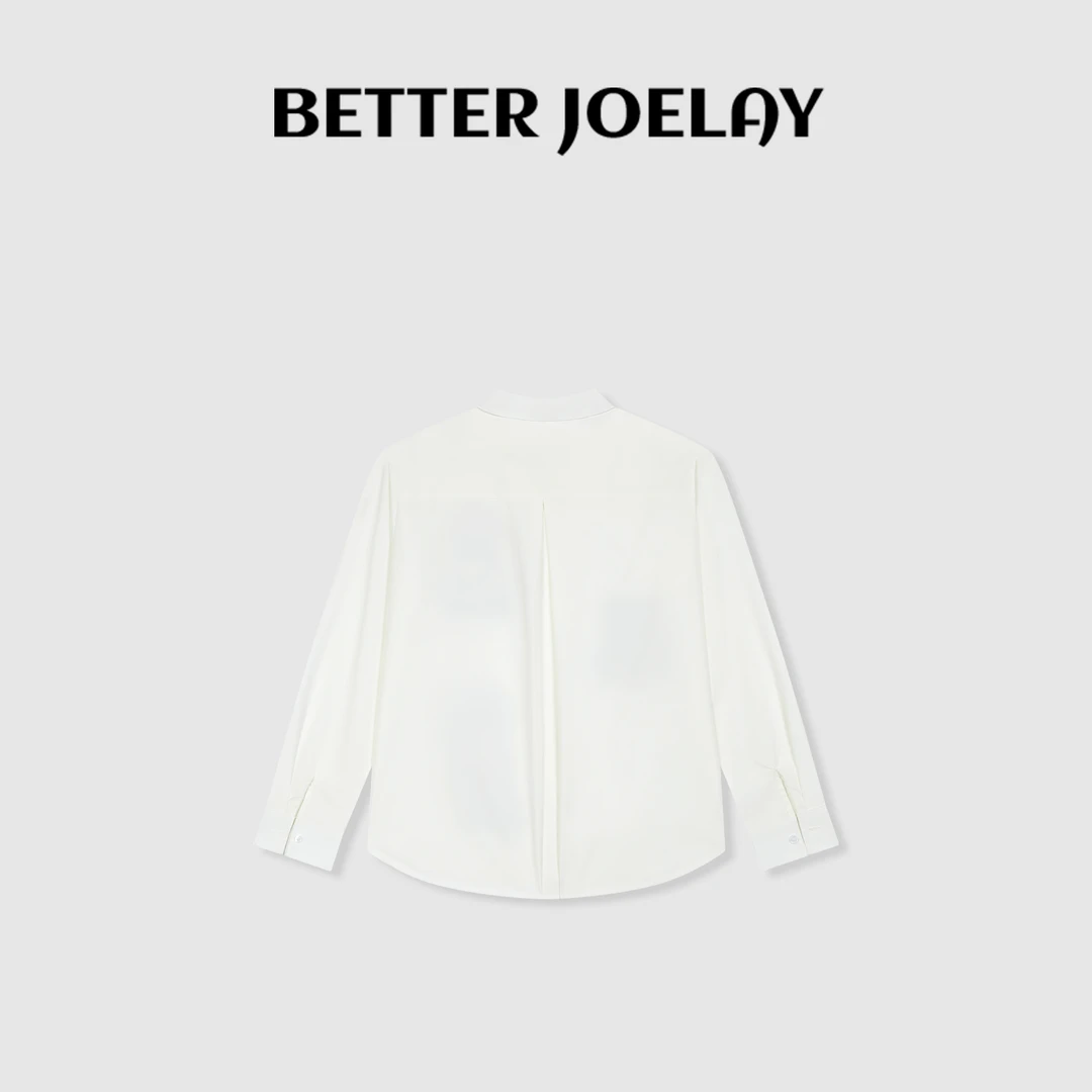 BETTER JOELAY -【青瓷盏】衬衫宽松时尚卡通潮流可爱休闲GG0184