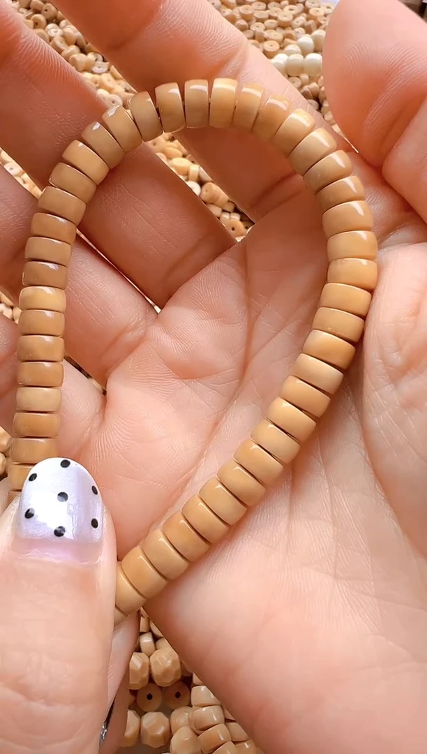 【闪购商品】菩提根/象牙果手串龙脊直切单圈卡7