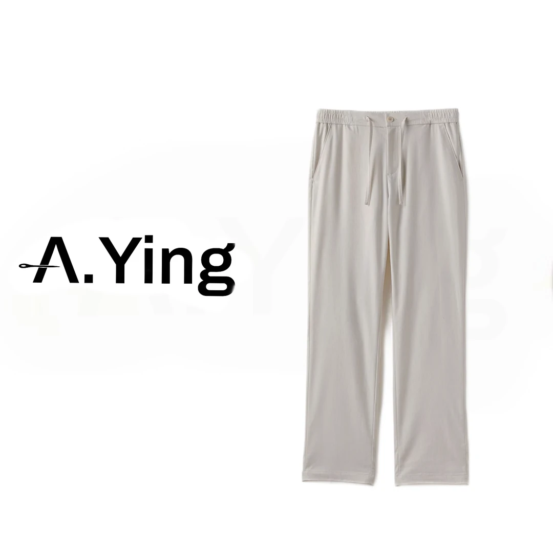 A.Ying【25SS 0701】杰家莱赛尔天丝亚麻休闲长裤