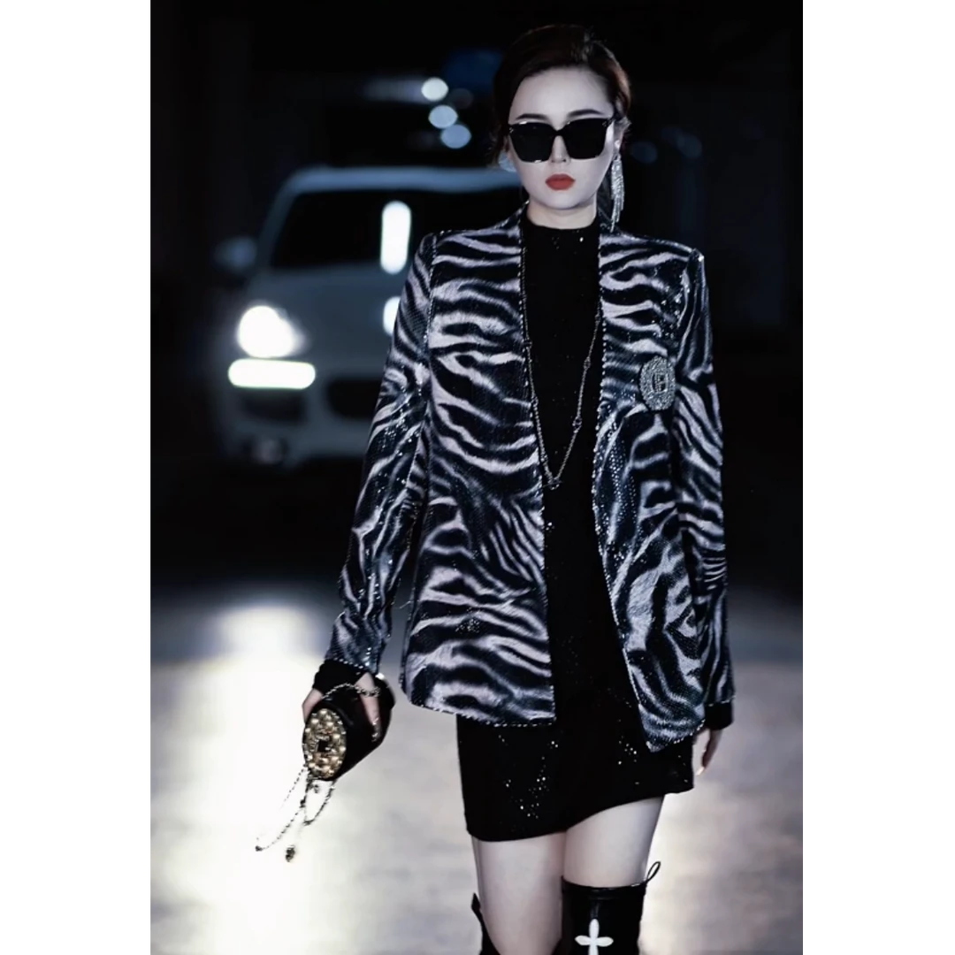 轻奢气质外套重工设计感时尚显瘦小香风设计师外套