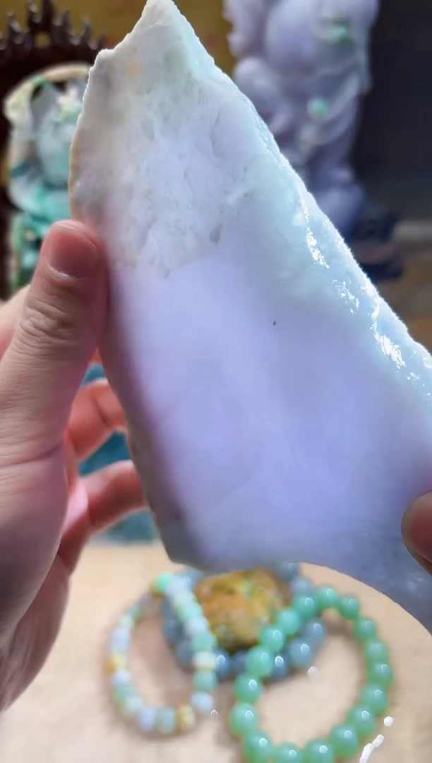未镶嵌挂件翡翠A货张麦8674