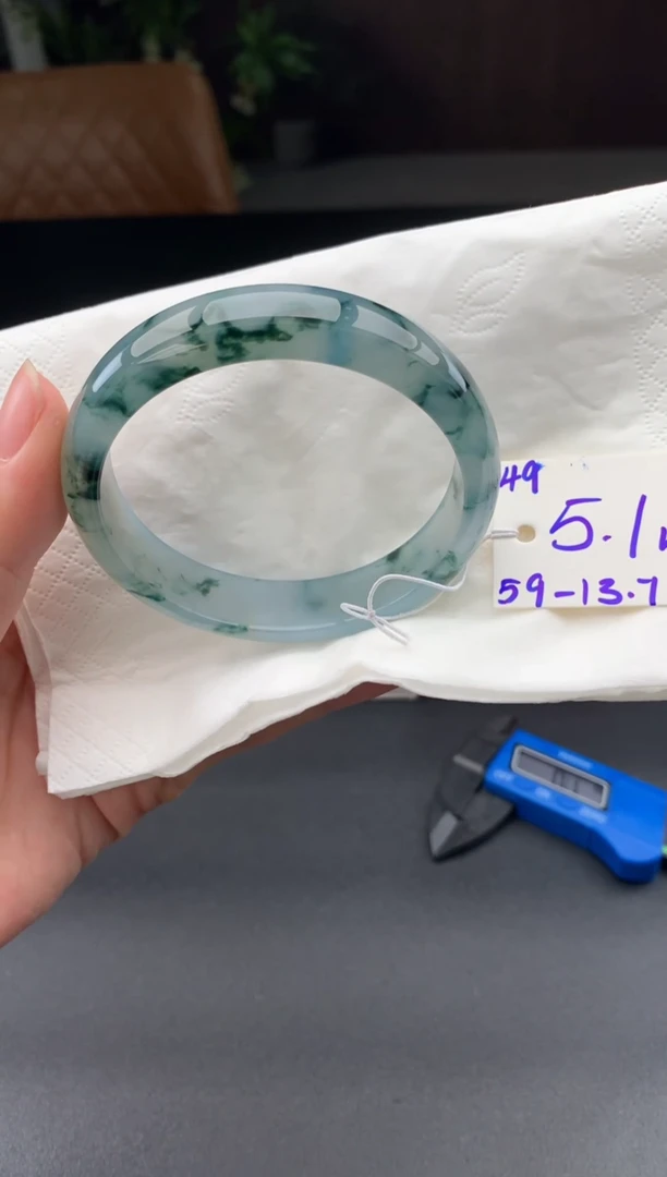 未镶嵌手镯翡翠翡翠手镯#49 圈口59