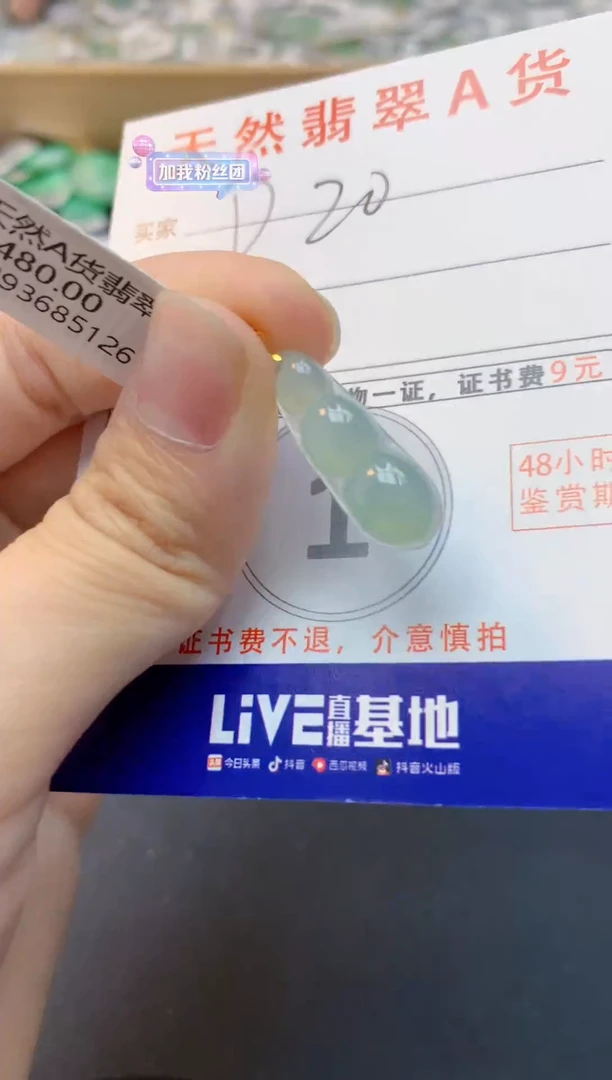 颈饰未镶嵌翡翠天然缅甸A货翡翠