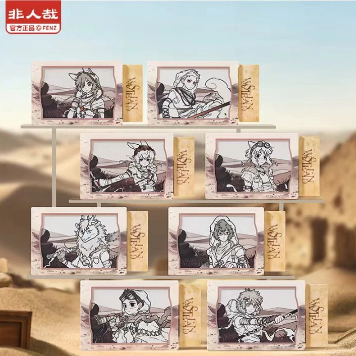 【拆卡】非人哉荒沙系列周边盲盒装饰冰箱正版贴亚克力正品