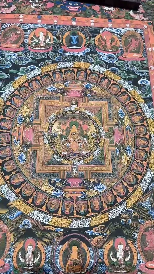 卷轴画【主播精品】高端卷轴画——唐卡AA152